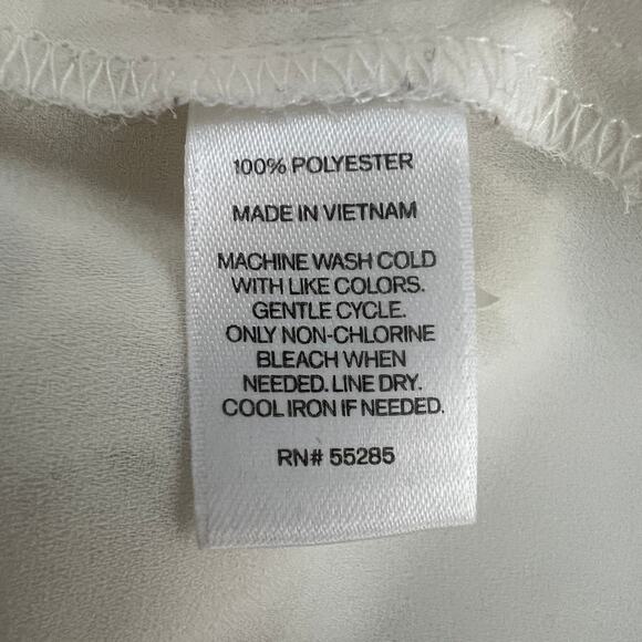 Express Crochet Office Workwear Party Cocktail Elegant Womens Top Size Large - Picture 9 of 11